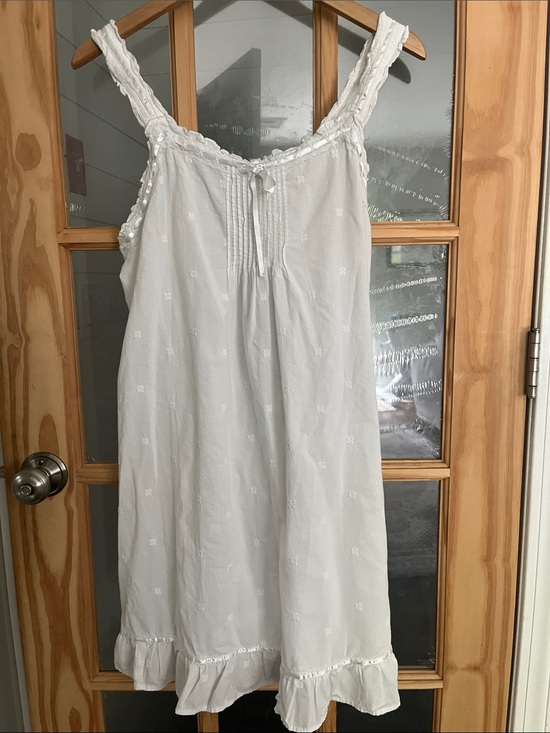 Saint Tropez West Other - Saint Tropez west 100% cotton eyelet chemise nightgown, Sz large, cottagecore